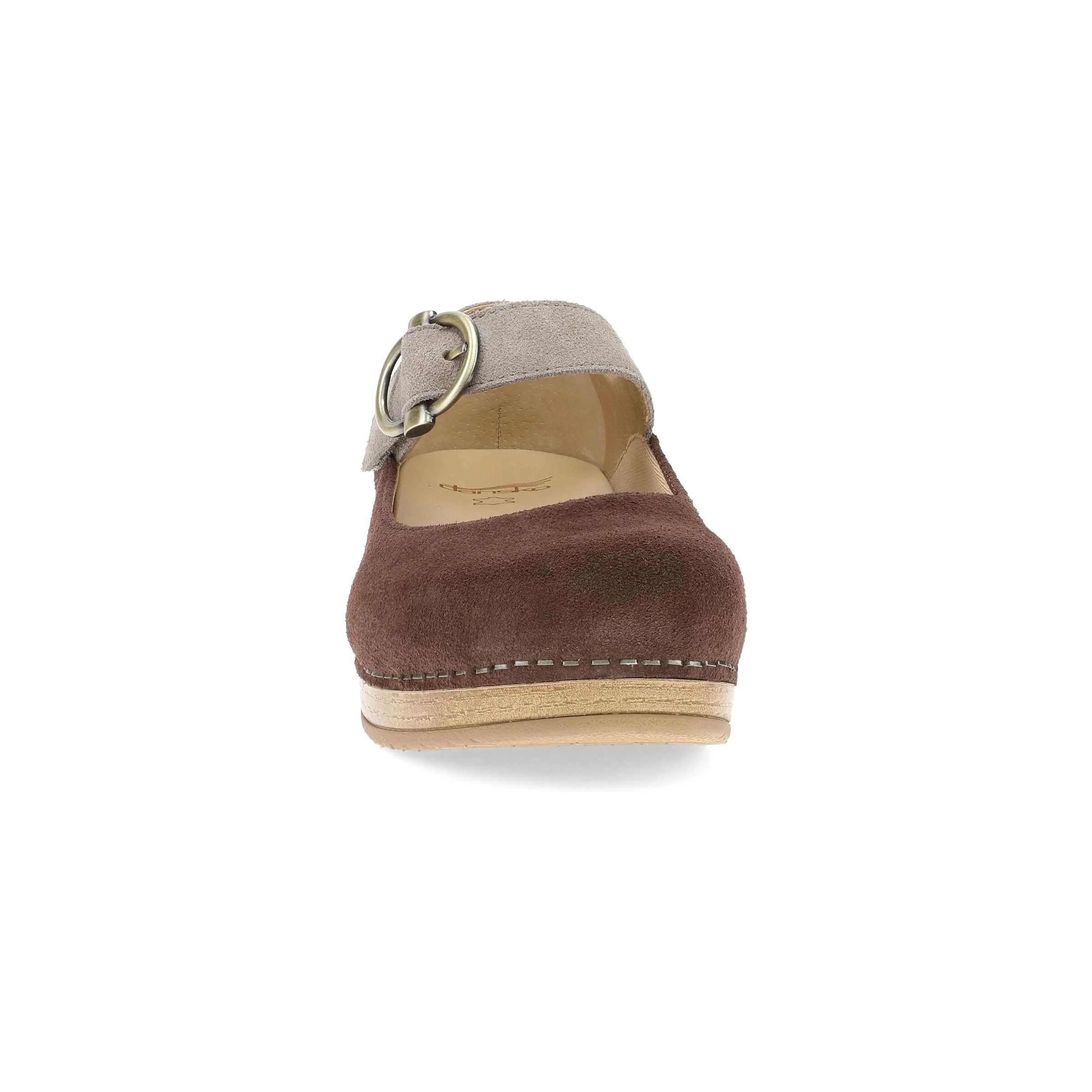 Bonny Mary Jane Chocolate/Taupe