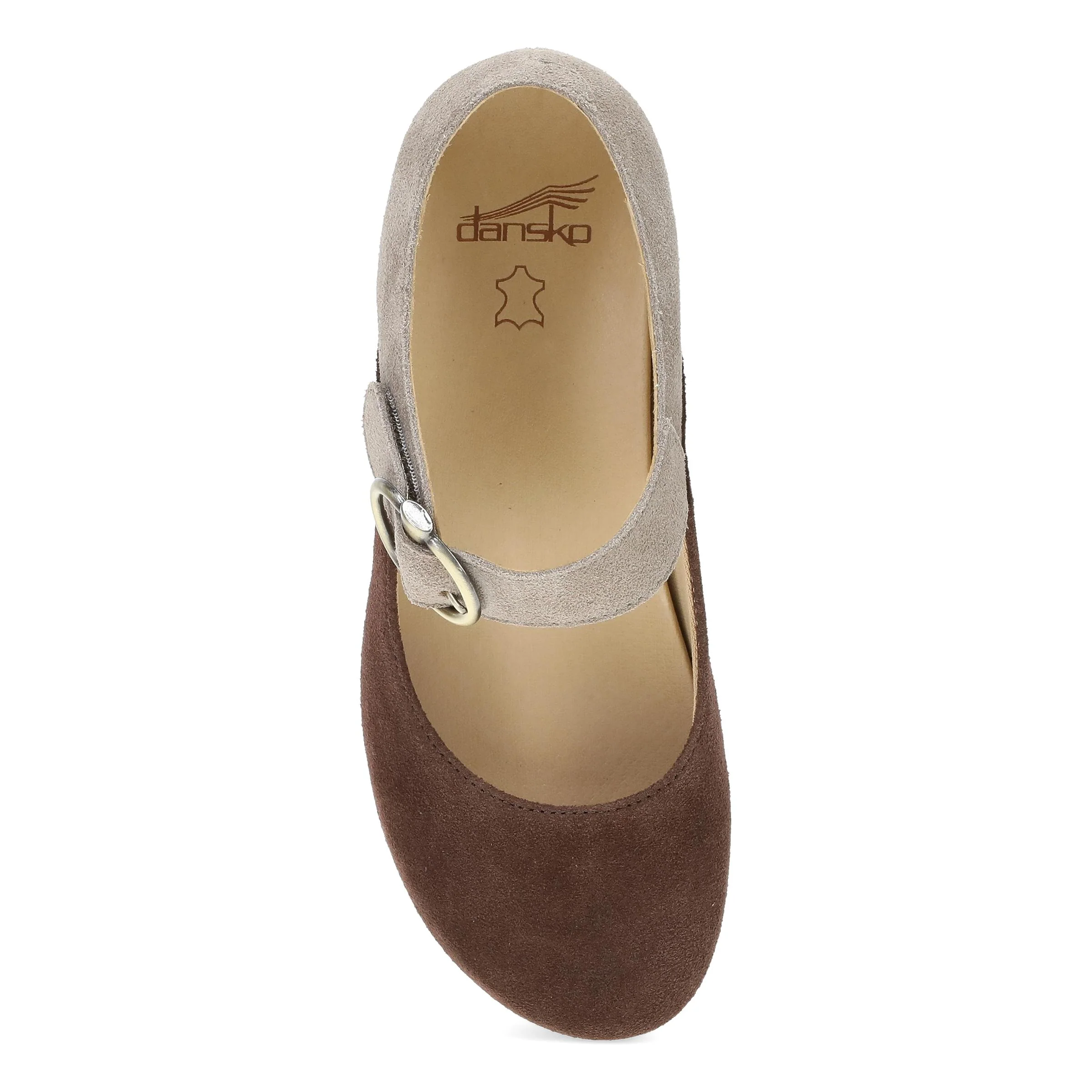 Bonny Mary Jane Chocolate/Taupe