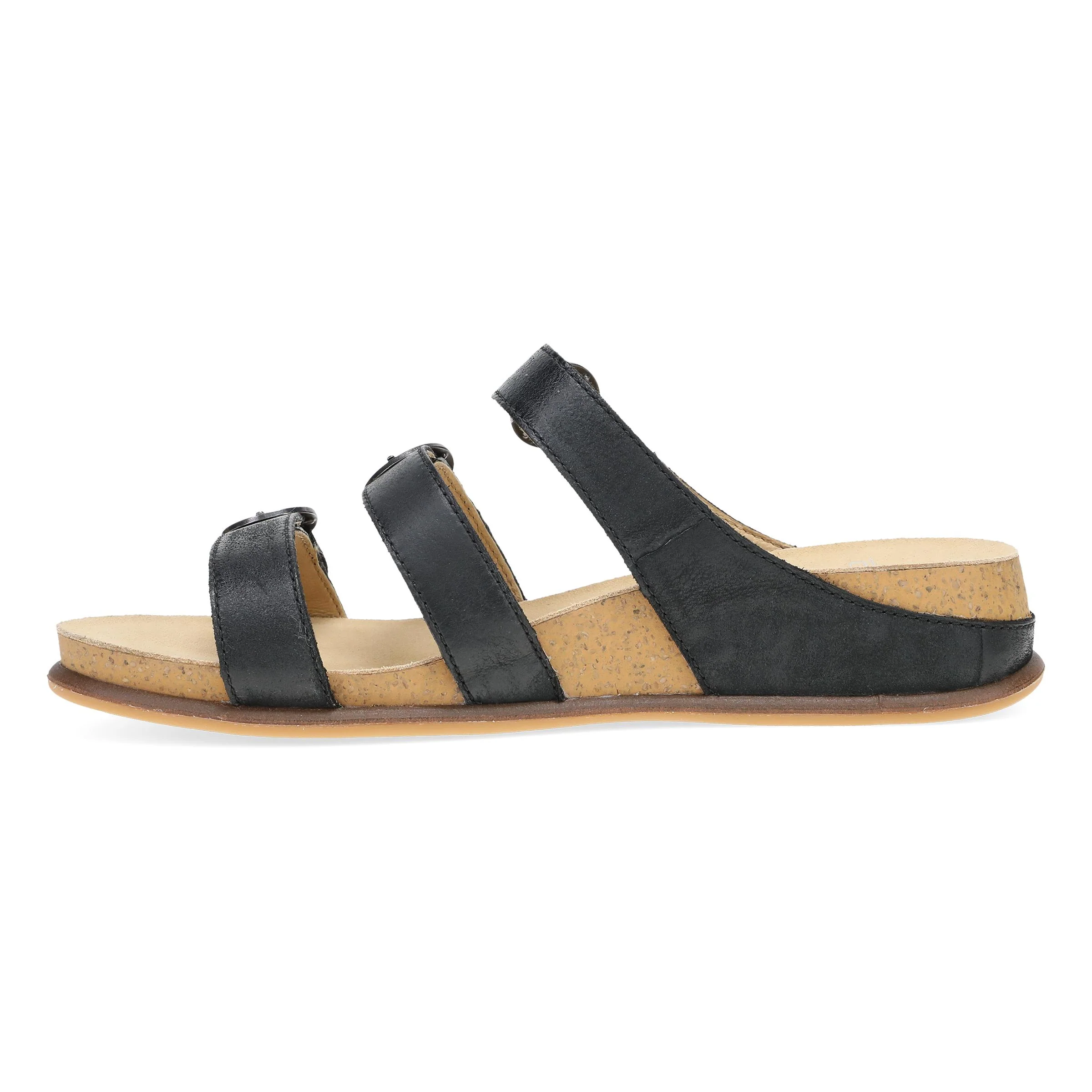 Campbell Black Burnished Nappa