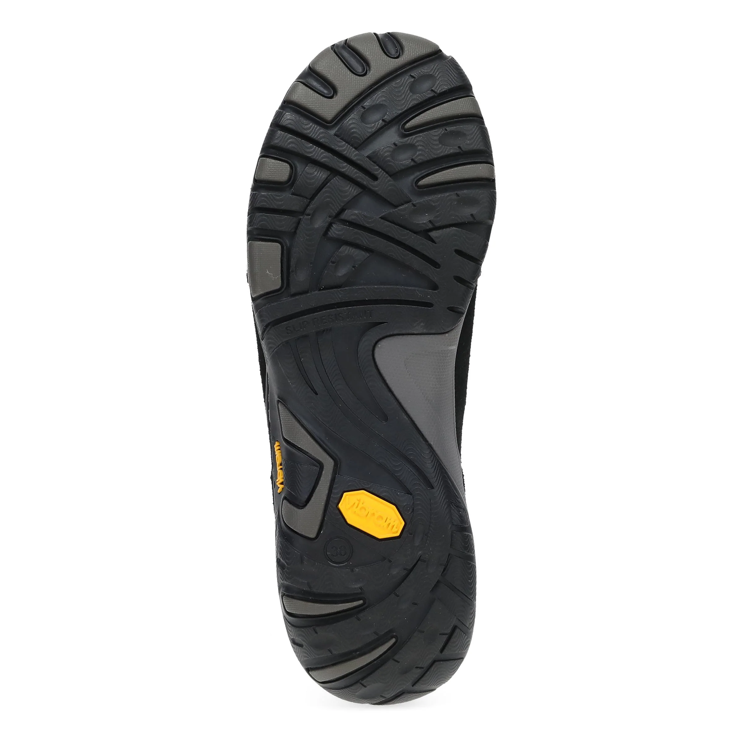 Pippy Black Waterproof Burnished Suede
