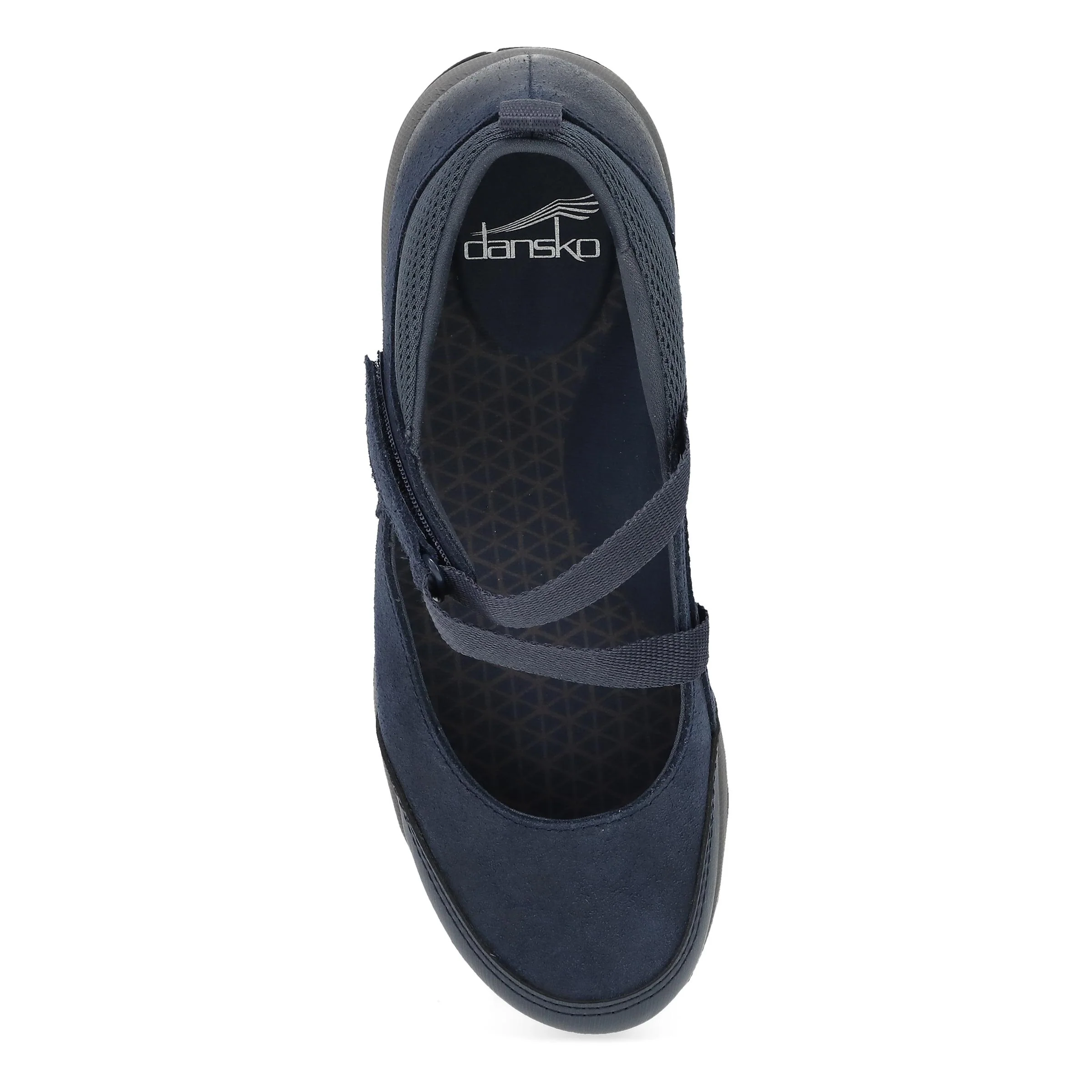 Primrose Navy Burnished Suede
